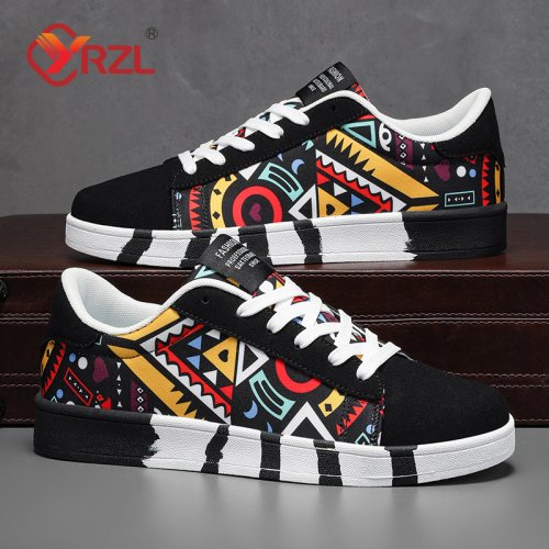 Immagine di Scarpe da Uomo Sportive con Stampa Graffiti