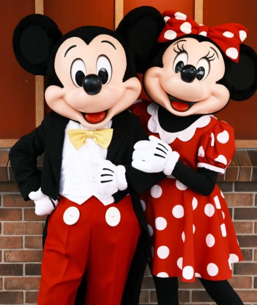 Bild von Disney Mickey Maus Jungenkostüm und Minnie Maus Mädchenkostüm – Offizielles Cartoon-Charakter-Kostüm für Karneval, Fasching, Partys und Werbeveranstaltungen