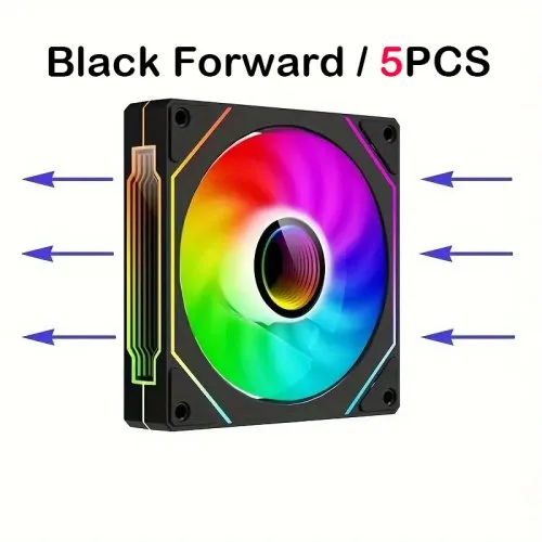Schwarz vorwärts 5pcs