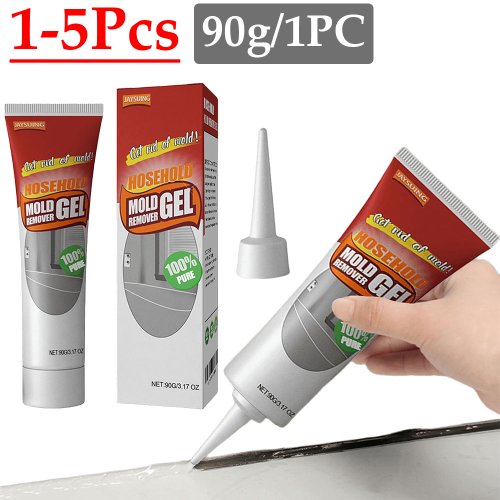 Bild von Natürlicher, umweltfreundlicher Schimmelentferner in Gel-Form – effektiv gegen Schimmel in Badezimmer, Waschmaschine, Kühlschrank und an Wänden