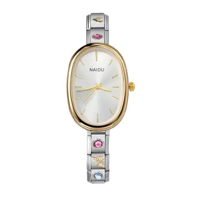 Image de Montre Femme Élégante Acier Inoxydable - Style Mode Étudiante
