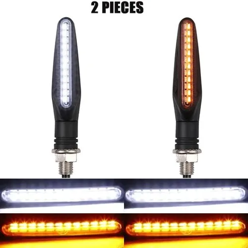 2x White and Amber