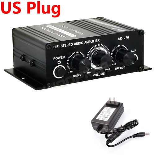 Imagen de Amplificador Hi-Fi AK-270 2.0 para Cine en Casa