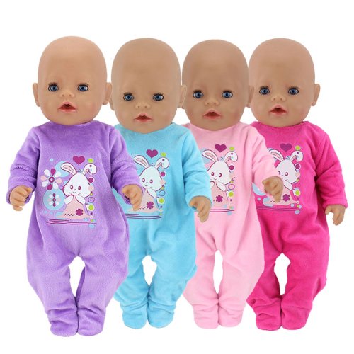 Bild von Neue Baby-Puppen-Kleidung für 43 cm Reborn-Baby-Puppe – Elegantes Outfit für 17-Zoll-Bebe-Puppe mit passenden Anzügen