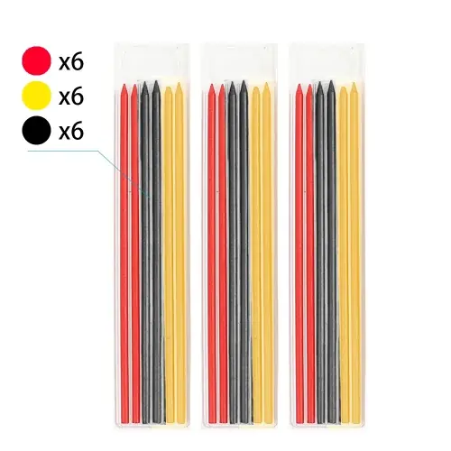 Recharges mixtes 18 pièces