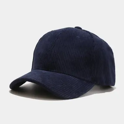 Image de Casquette Vintage Velours Côtelé - Unisexe Adjustable