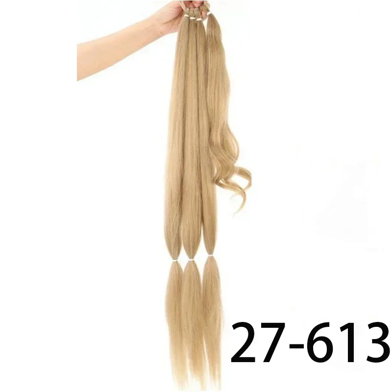 Image de Tresses Extensions Queue de Cheval Vin Rouge - Longues & Faciles à Poser