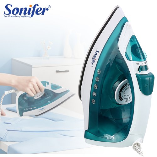 Image of Portable Mini Garment Steamer with Adjustable Ceramic Soleplate – Compact Electric Iron for Effortless Clothing Steaming at Home or On-the-Go