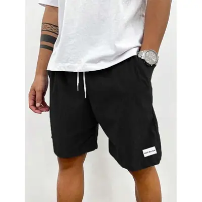 Shorts Hommes Velours Côtelé - Décontracté & Sportif