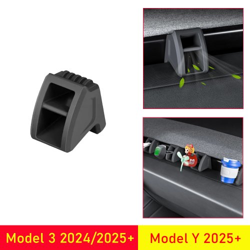 Afbeelding van Voor Tesla Model Y Juniper 2025 Luchtuitlaat Vent Aromatherapie Clip Luchtverfrisser Model 3 2024 2025 Adapter Beugel Geur converter
