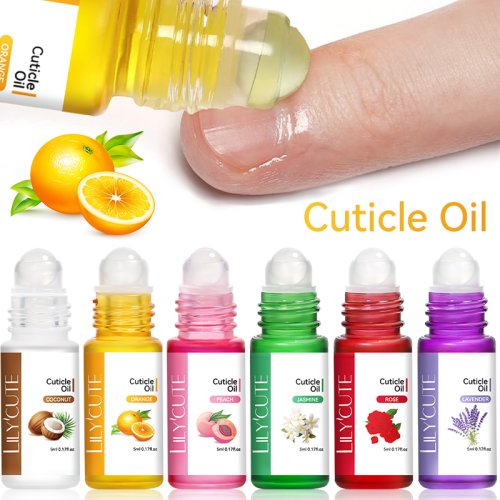 Afbeelding van Lilycute Natuurlijke Nagelvoedingsolie - 5ml Volledige Nagel- en Huidverzorging met Cuticuleherstel en Bescherming tegen Dwangnagels