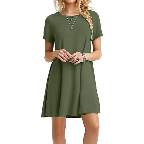 Image de Mini Robe T-Shirt Vintage Femme