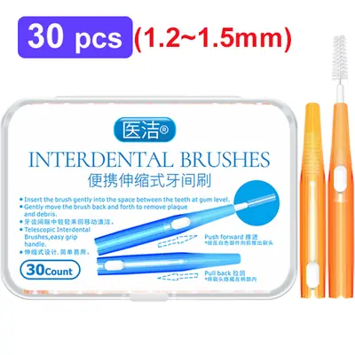 Image de Brosse à dents interdentaire - Nettoyage entre les dents