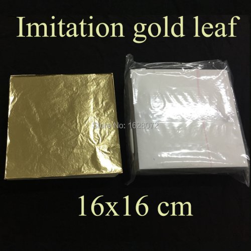 Immagine di Foglie d'Oro e Argento - 1000 Pezzi per Artigianato Creativo
