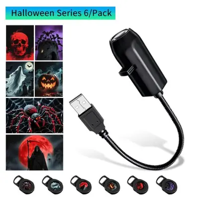 Image de Projecteur LED Citrouille Halloween & Noël