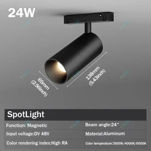 24W railspot