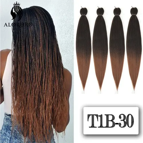 Image de Tresses Synthétiques Jumbo Yaki - Longues & Naturelles