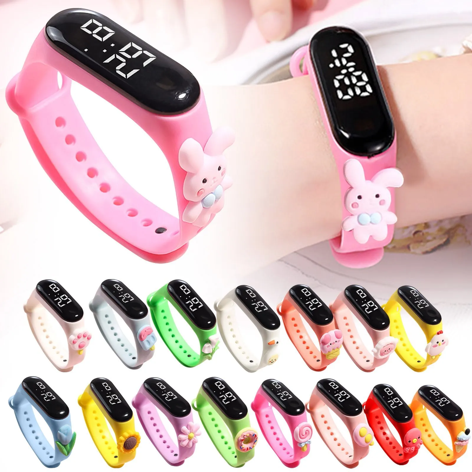 Afbeelding van Waterdicht Kinderhorloge met Cartoon Design