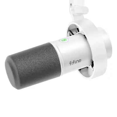 Image de Microphone USB Pro avec XLR et Surveillance en Temps Réel