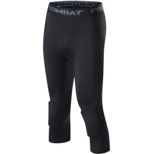 Image de Leggings de Sport Homme - Compression Élastique 3/4