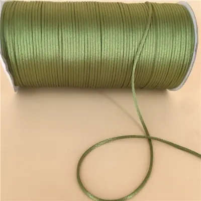 Image de Cordon Macramé Soie 2mm - Idéal pour Bracelets & Créations Artisanales