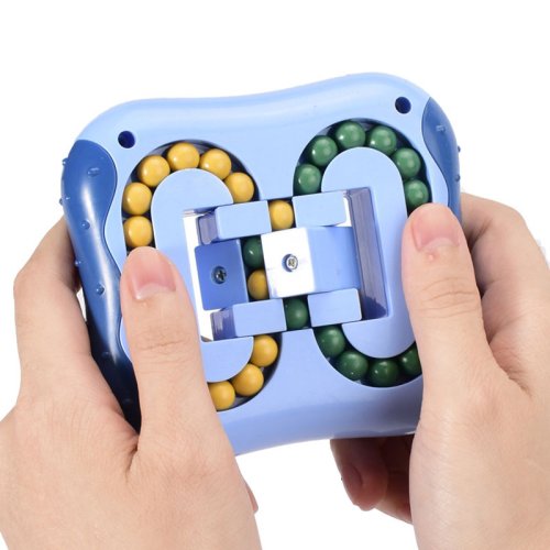 Bild von Rotierende Magic Bean Fingertip Spielzeug Puzzles Spiele für Kinder Erwachsene Intelligenz Montessori Lernspielzeug