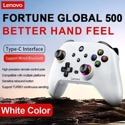 Image de Manette Sans Fil Lenovo S02 - Compatible Switch, PC, Android & iOS