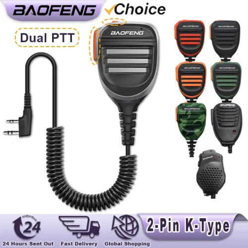Image de Microphone Haut-Parleur Baofeng UV-18 Pro Max Étanche