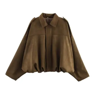 Image de Bomber Daim Femme Oversize - Mode Streetwear 2025