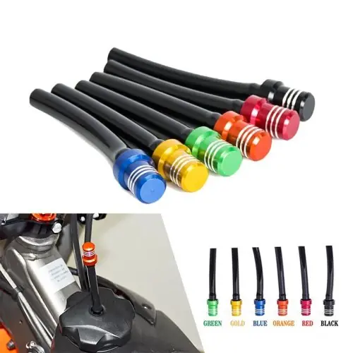 Image de Tuyau de Reniflard + Bouchon Carburant Moto - Kit Anti-Fuite