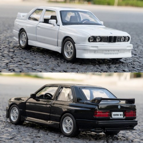 Afbeelding van Schaal 1/36 BMW M3 Legering Model Speelgoed Spuitgieten Legering Model Deur Kan Worden Geopend Trek Speelgoed Decoraties Verjaardagscadeau voor Jongen