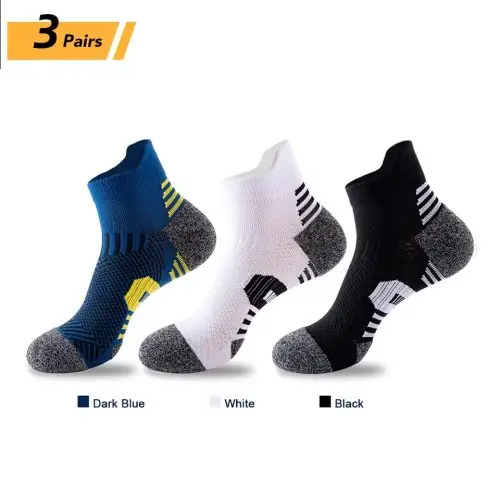 Image de Chaussettes de Sport Homme Respirantes & Rapides à Sécher