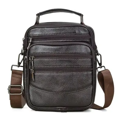 Image de Sac Bandoulière Homme Cuir Véritable - Élégant & Pratique