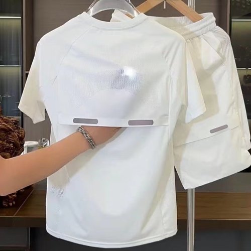 Immagine di Pantaloncini Estivi Uomo 2024 - Set 2 Pezzi in Setas di Ghiaccio