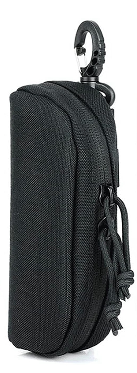Immagine di Custodia Tattica per Occhiali in Nylon 1000D, Protettiva Antiurto e Molle, Ideale per Caccia, Escursionismo e Attività all'Aperto
