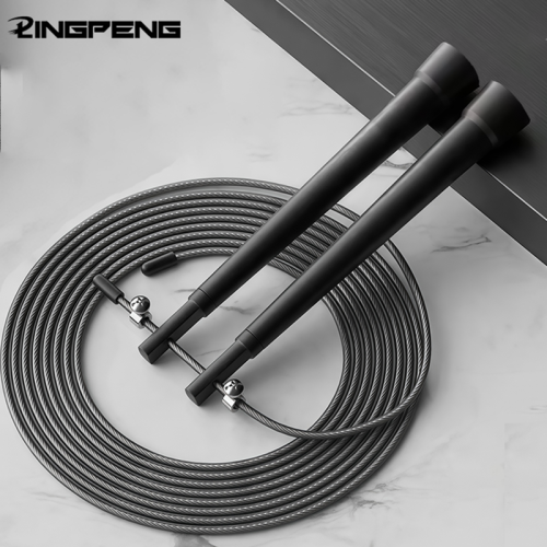 Bild von Professionelles Speed-Springseil mit 360° °   Drehbare Kugellager, 3 Meter verstellbares Seil, Anti-Skip-Griff für Fitness- und MMA-Training