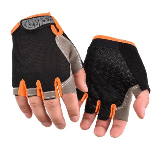 Afbeelding van Ademende Halfvinger Fietshandschoenen voor Heren en Dames – Antislip Gym- en Trainingshandschoenen voor Fitness en Sport