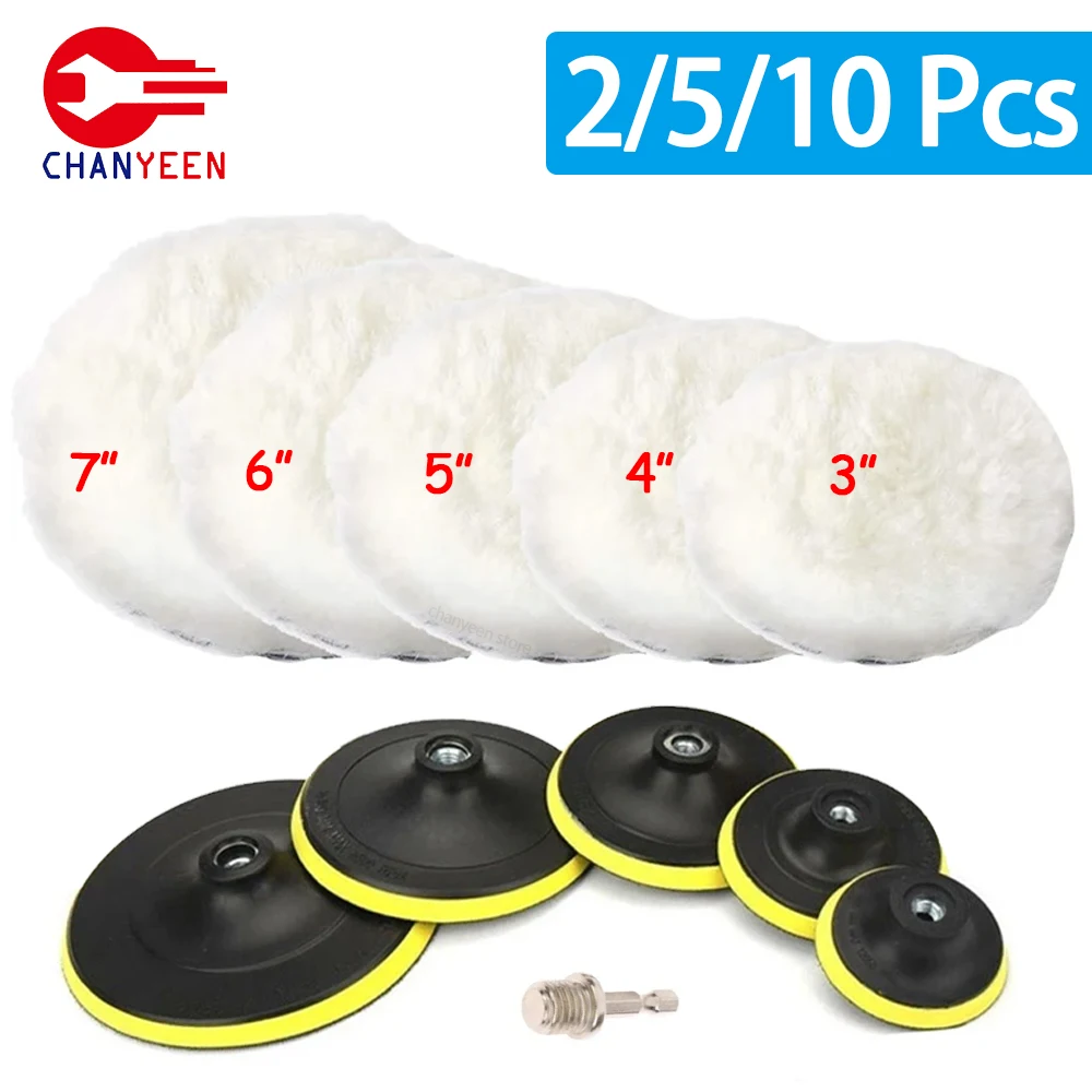 Afbeelding van Polijstpadset M14 - Voor Tegels, Glas, RVS & Auto's