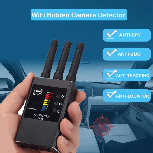 Imagen de Detector RF Profesional G638 - Protege tu Privacidad
