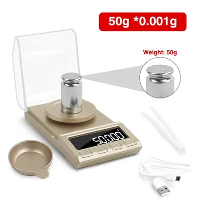 Image de Balance Numérique Précision 0.001g - Mini Laboratoire USB