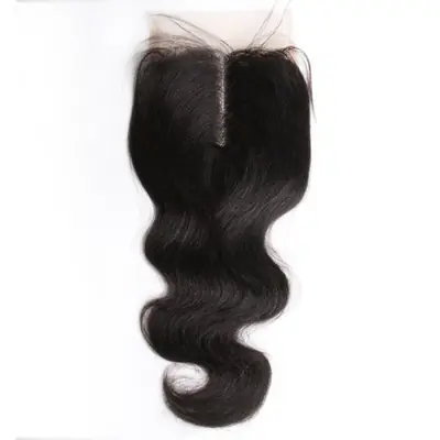 Image de Perruque Brésilienne Naturelle 8 Pouces - Cheveux de Bébé 4x4 & 13x4