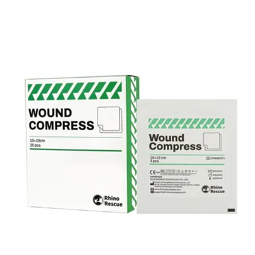 Image de Tampons de Gaze Stériles 4x4 Pouces - Kit de Premiers Secours