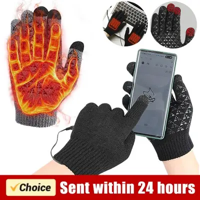 Image de Gants Chauffants Électriques - Idéaux pour l'Hiver