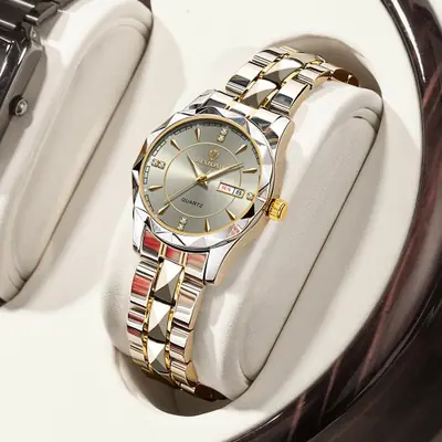 Image de Montre Femme Élégante Lumineuse - Cadeau Idéal