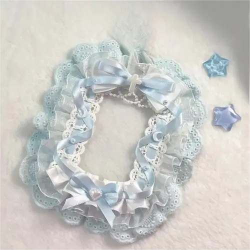 Image de Porte-Carte Peluche Anime Dentelle - Style Lolita