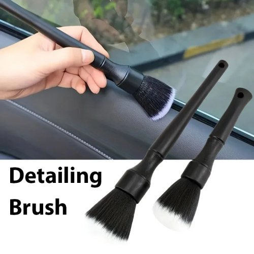 Image de Brosse Souple pour Nettoyage Intérieur Voiture & Moto