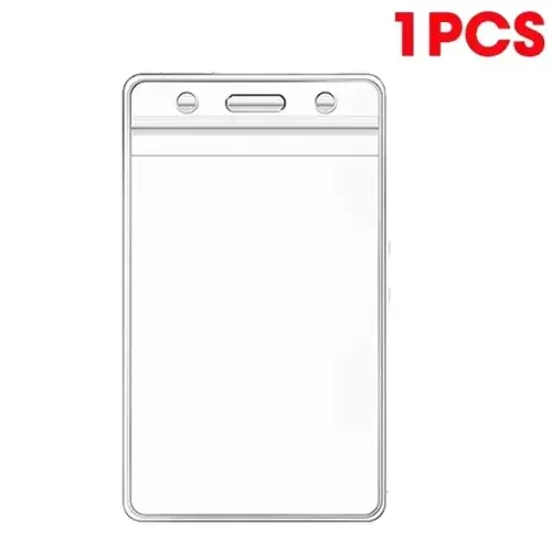 Image de Étui de Protection Transparent pour Cartes - 10 Pochettes Étanches