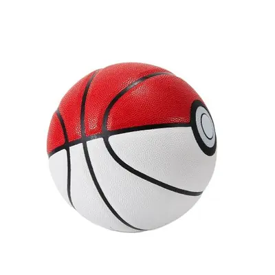 Ballon de Basket Pro Blanc & Rouge - Taille 7