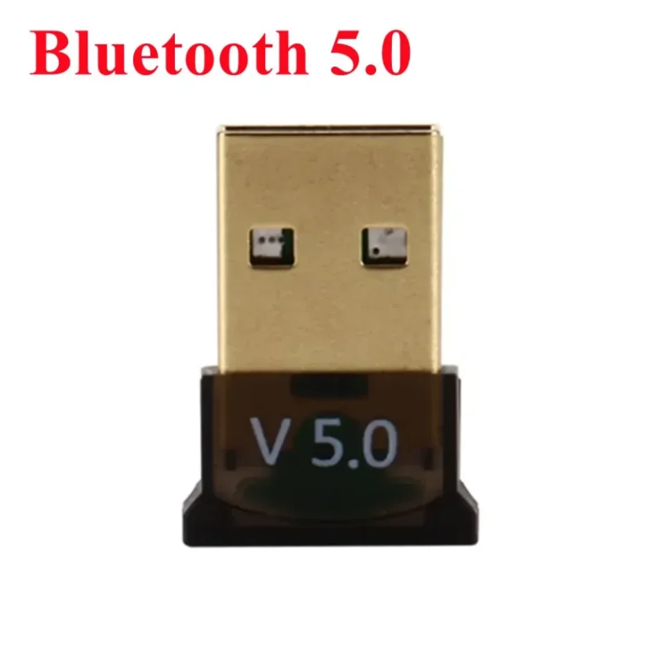 Imagen de Adaptador USB Bluetooth 5,3 transmisor receptor Bluetooth V5.1 Audio Bluetooth Dongle adaptador USB inalámbrico para PC ordenador portátil