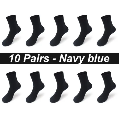 10 paar marineblauw